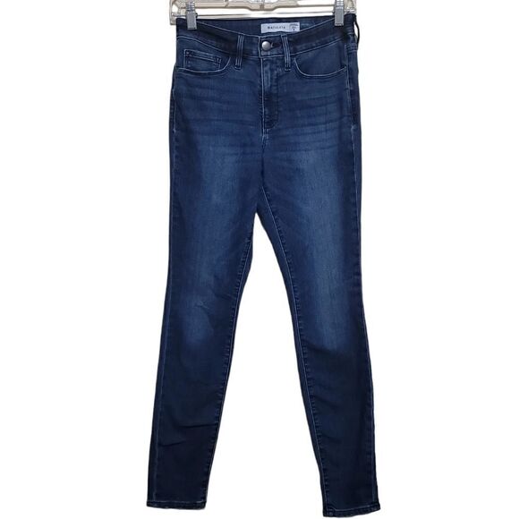 Atletha Blue Denim Mid-Rise Women's Jeans Sz 4 - Picture 6 of 9